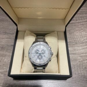 Citizen Silver Eco-Drive Tachymeter Watch